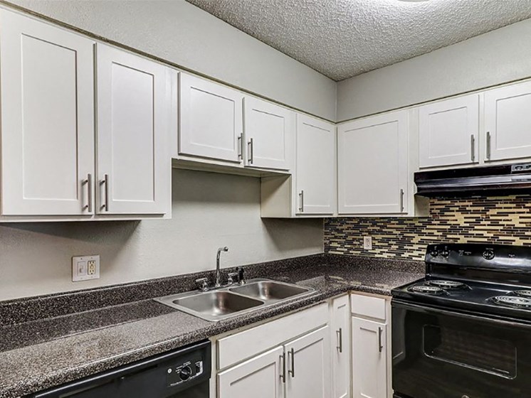 large kitchen at West Columbia SC apartment